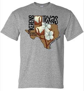 2022 Kerens Cotton Harvest Festival t shirts