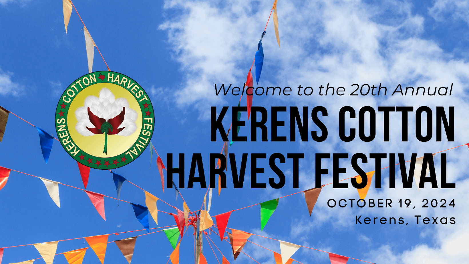 2024 Kerens cotton Harvest Festival